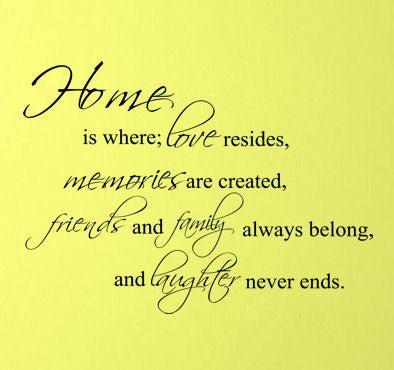 This is the house where love lives...